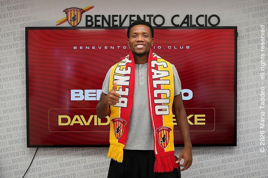 Okereke si presenta a Benevento: "Fisicamente sto bene, progetto ambizioso"