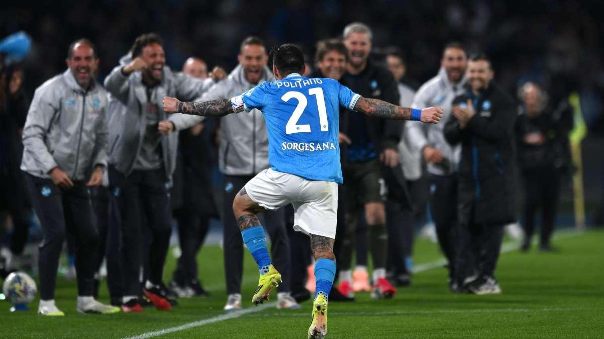 Serie A: Lecce ko con il Napoli, Hojlund e Politano firmano la rimonta