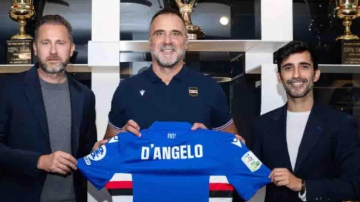 UFFICIALE - Sampdoria, è Luca D'Angelo il nuovo allenatore
