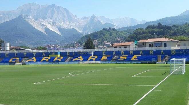Carrarese: Lo stadio non è a norma…si gioca a Pisa.  