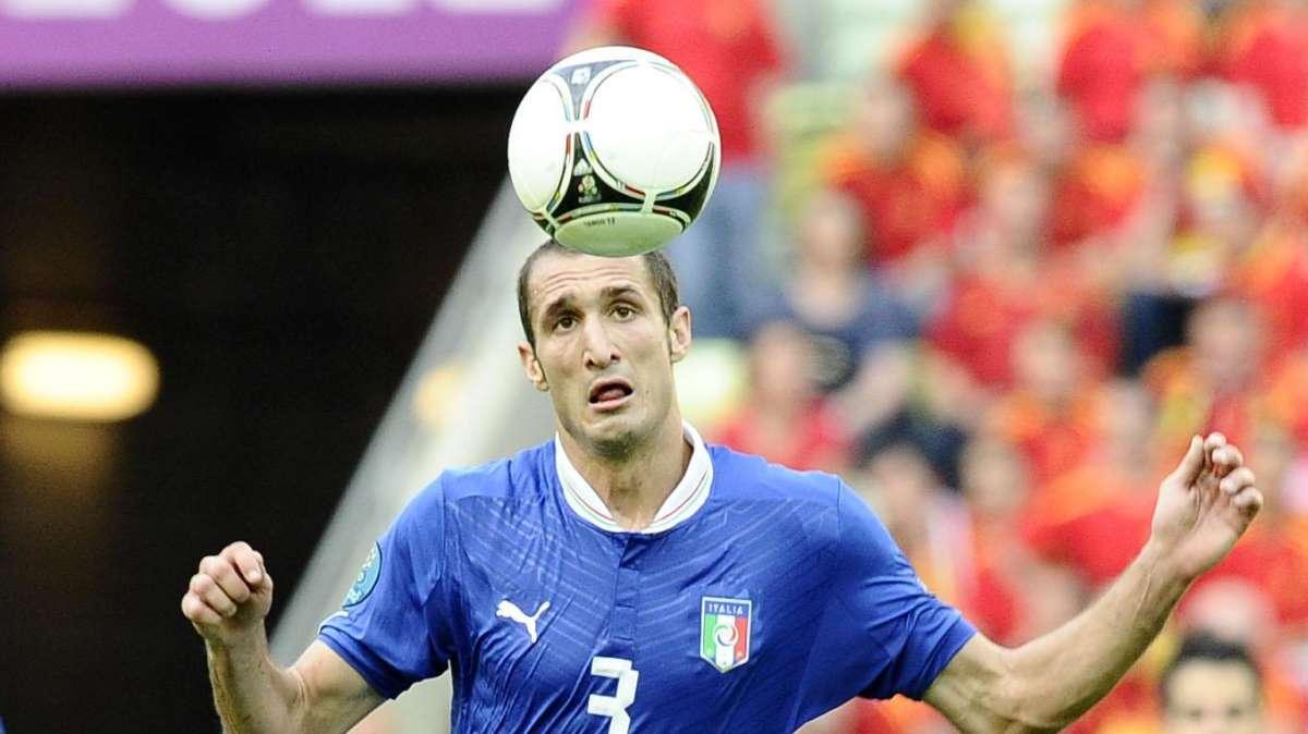 Italia, Chiellini pronto alla sfida con la Germania