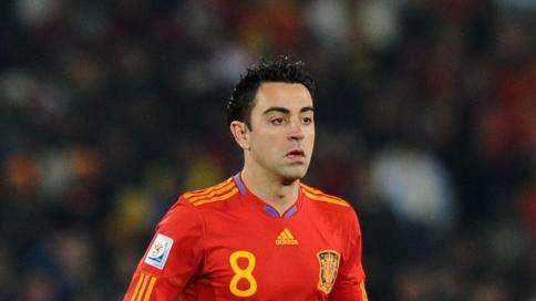 Spagna, Xavi non snobba l'Italia