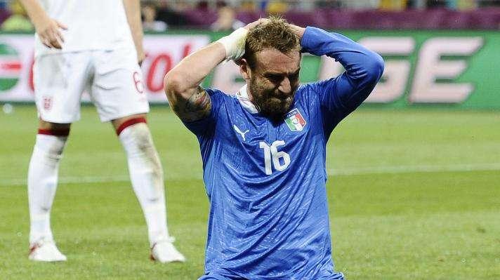Italia, anche De Rossi e Abate in dubbio