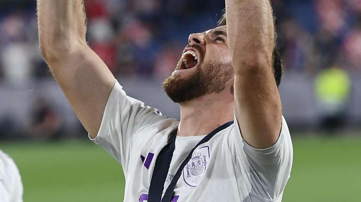Spagna, Unai Simon: "Prima della finale ero nervoso, Nico Williams e Yamal invece si godevano ogni momento"