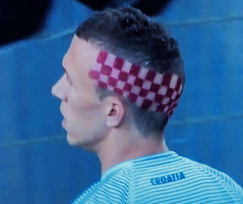 Croazia, la stramba acconciatura di Perisic