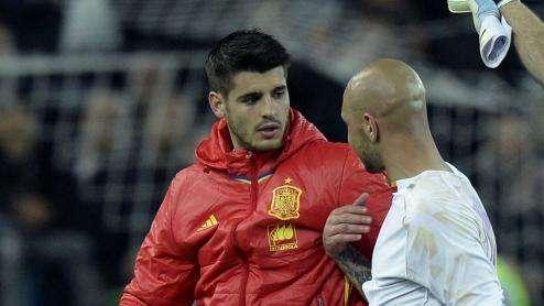 Italia-Spagna, Zaza saluta Morata: "Buona vita Alvaro, ti auguro il meglio. Magari a partire da martedì"
