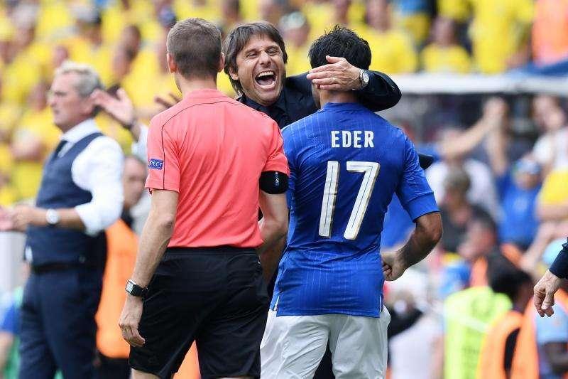 Gruppo E, Eder regala gli ottavi all'Italia: stesi Ibrahimovic & Co.