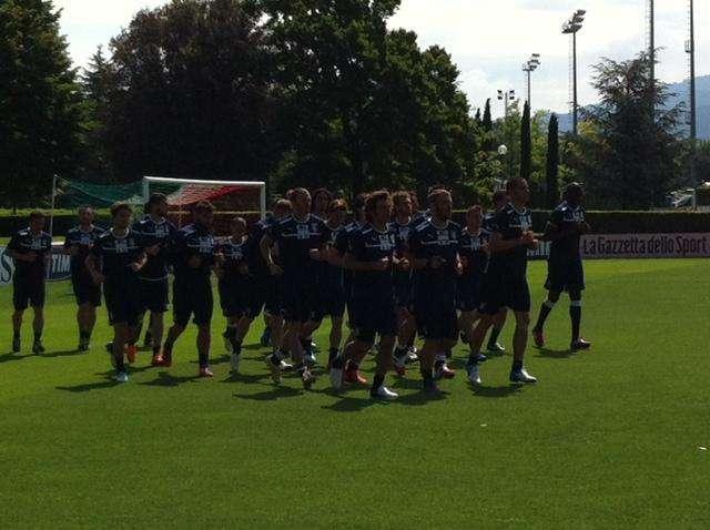 Italia, allenamento pomeridiano a Cracovia