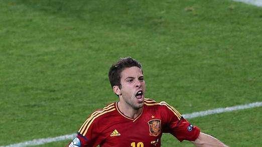 Aragones: "Jordi Alba si è fatto notare in ogni partita"