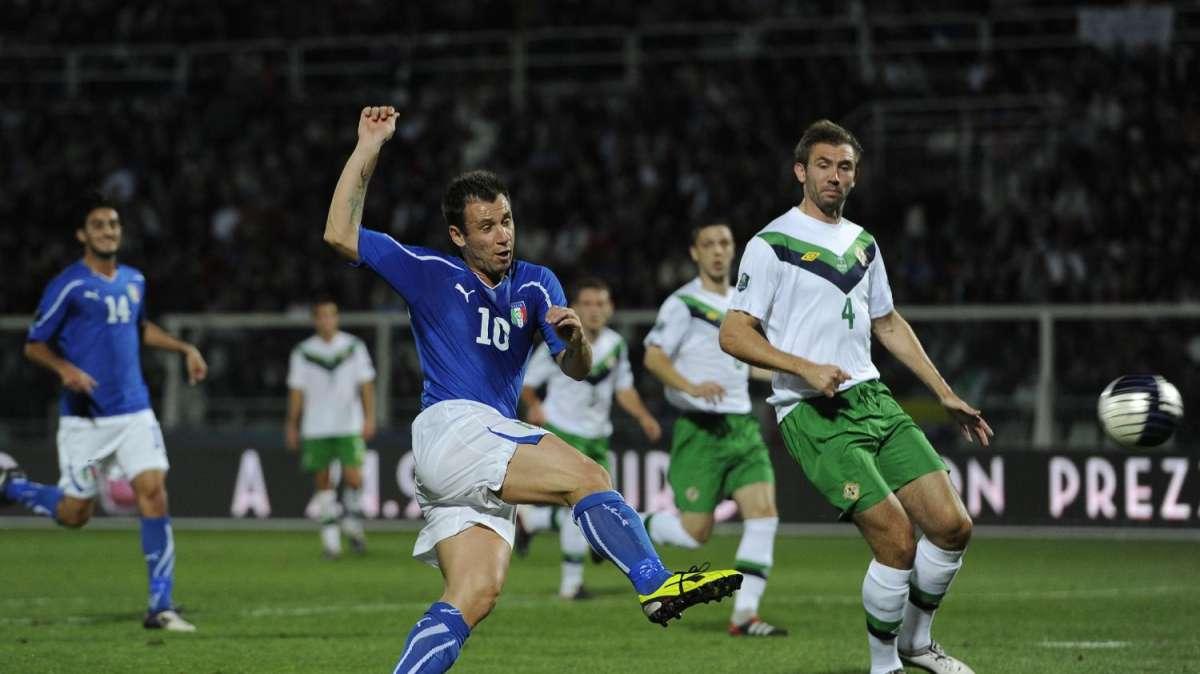 Italia, Cassano torna ad allenarsi a Milanello