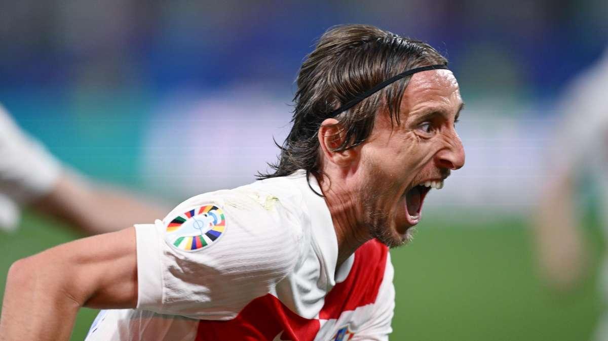 Opta - Modric è il marcatore più anziano di un Europeo