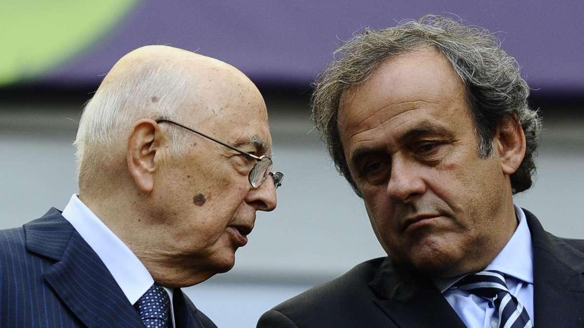 Platini esalta i cinque arbitri