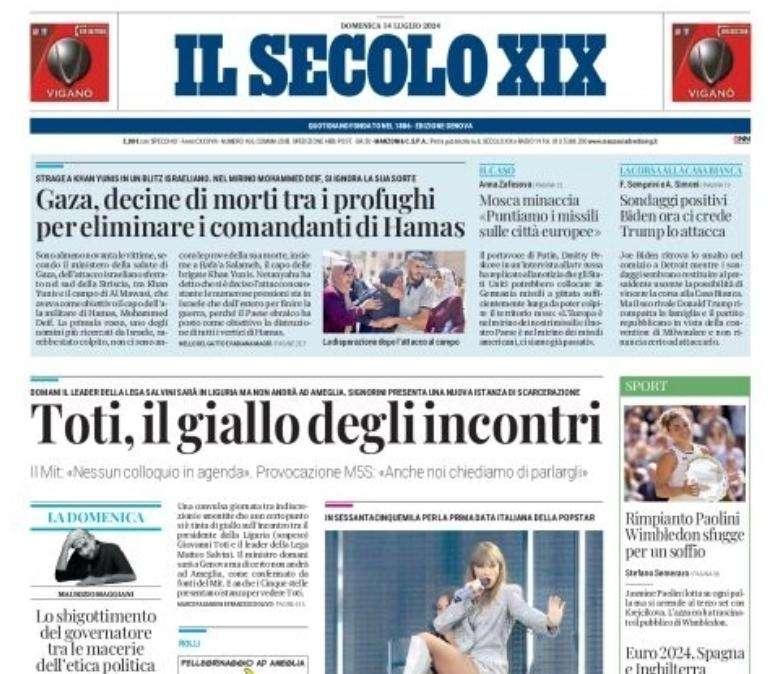 Il Secolo XIX - Duello delle corone a Berlino: Felipe contro William
