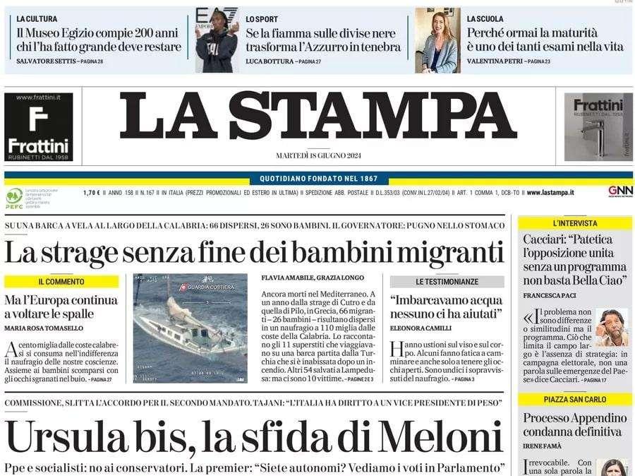 La Stampa - La cantera siamo noi
