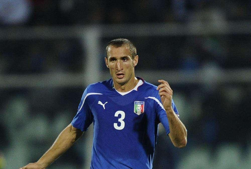 Italia, Chiellini sarà indisponibile per 20 giorni