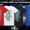 Tuttofantacalcio, la T-shirt della tua fantasquadra 
