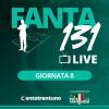 TWITCH -FANTA131 LIVE: Consigli e probabili formazioni 8ª giornata