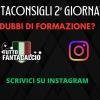 Fantacalcio, dubbi su chi schierare 2ª giornata? Scrivici su Instagram
