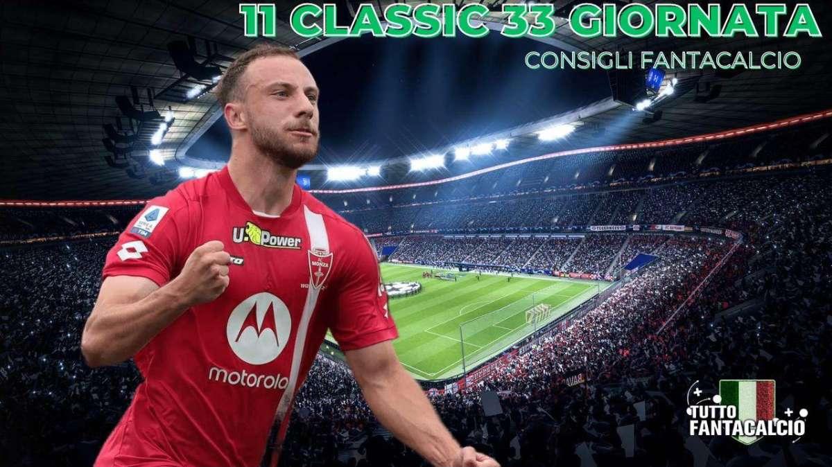 Fantacalcio,  33^giornata:  11 consigliati in modalità classic