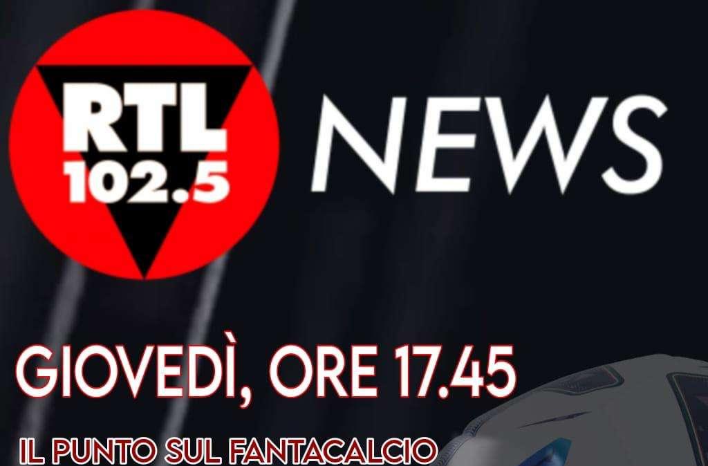 Fantacalcio, i consigli al fantacalcio su Rtl 102.5 news