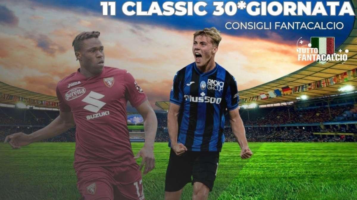 Fantacalcio,  30^giornata:  11 consigliati in modalità classic