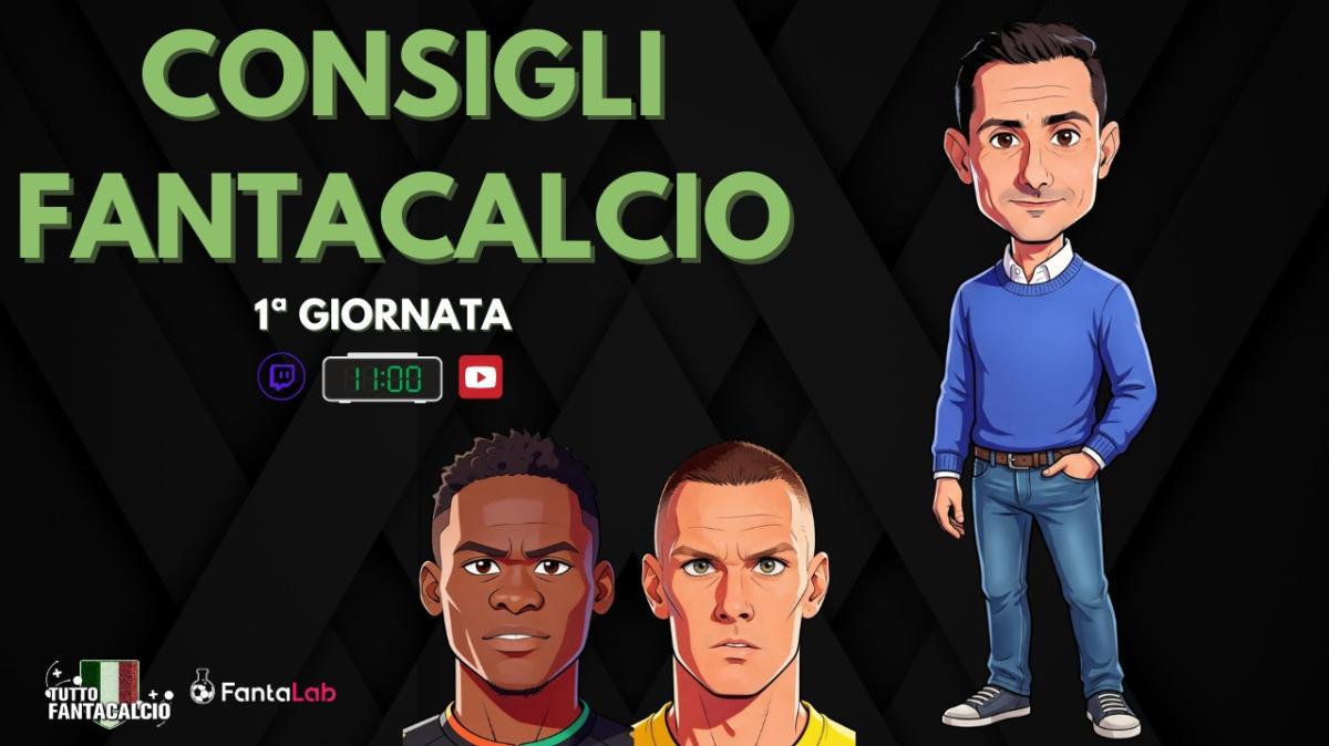 TWITCH - Dalle 11:00 TFC LAB LIVE: Fantaconsigli 1ª giornata