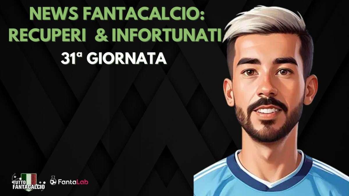 VIDEO: Aggiornamenti recuperi e infortunati per la 31ª giornata