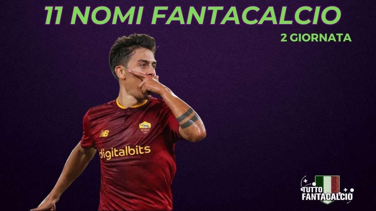 Fantacalcio, 11 nomi per la 2^ Giornata 