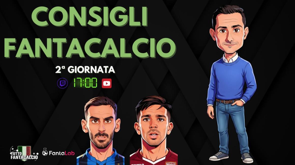 TWITCH - TFC LAB LIVE: Fantaconsigli 2ª giornata