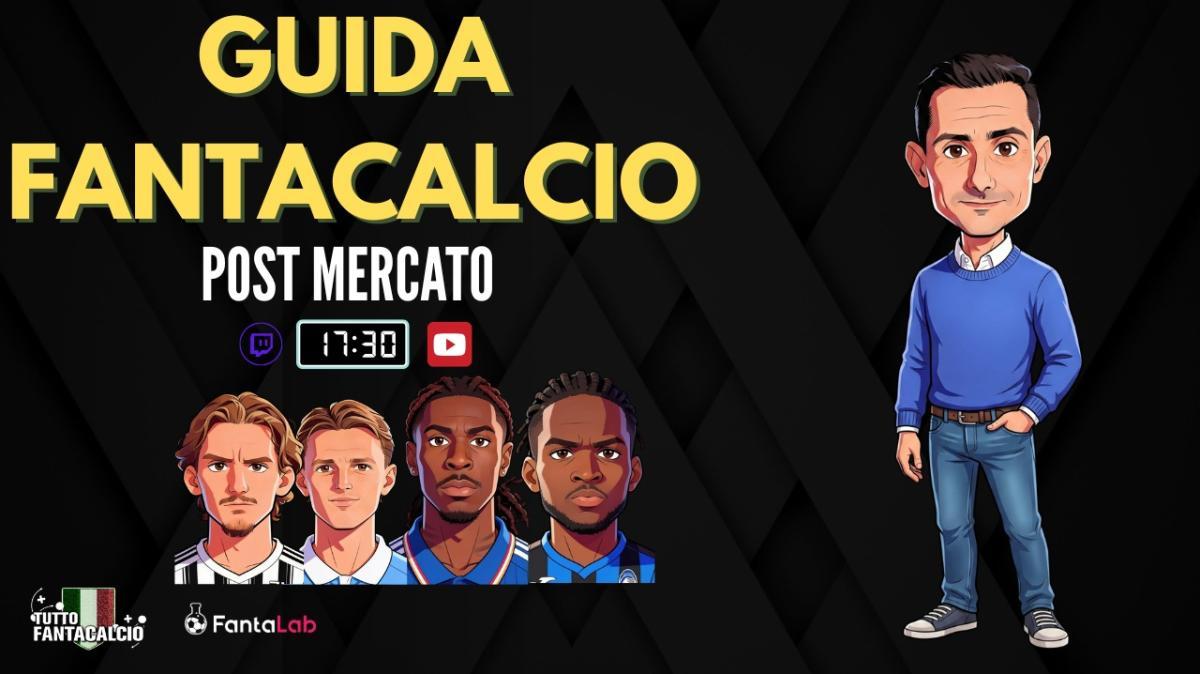 TWITCH - La Guida all'asta al fantacalcio dopo il mercato