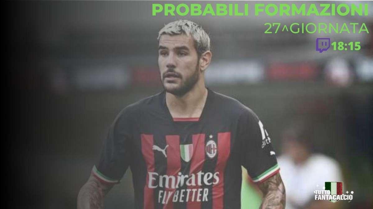TWITCH - Fantacalcio, probabili formazioni 27^ giornata + fantaconsigli