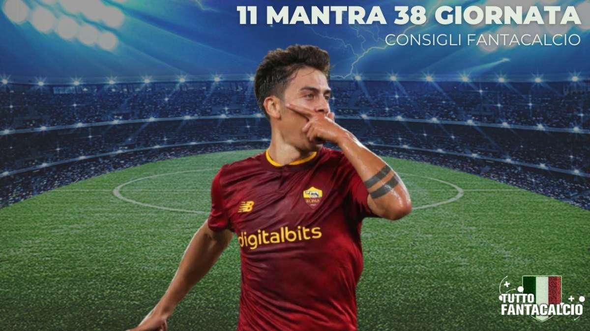 Fantacalcio, 38^ giornata: 11 consigliati in modalità mantra