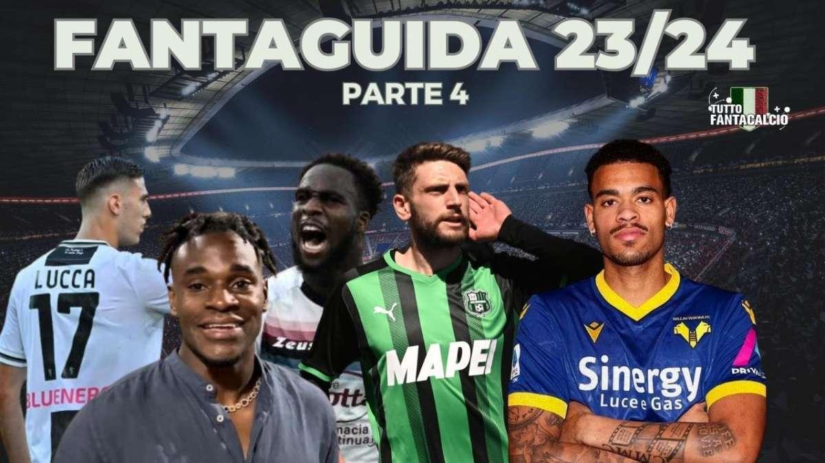 Fantacalcio, Fantaguida 2023/2024 4^ parte