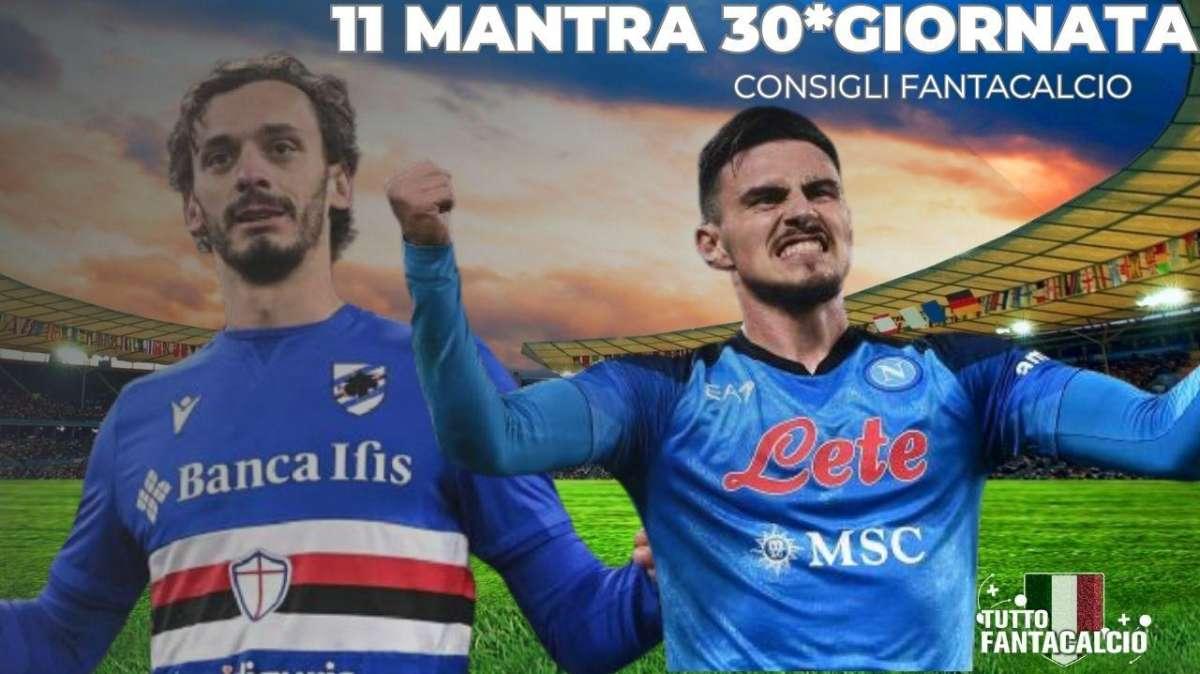 Fantacalcio, 30^ giornata: 11 consigliati in modalità mantra