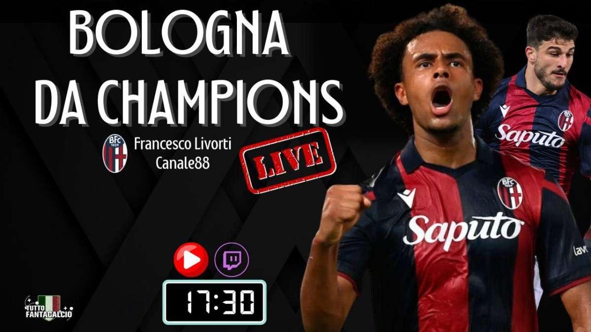 TWITCH - Dalle 17:30 Tuttofantacalcio Lab: Il Bologna da Champions + analisi 36esima