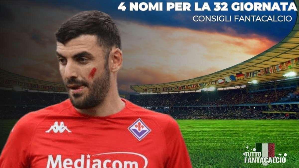Fantacalcio, 4 nomi da schierare per la 32^ giornata 