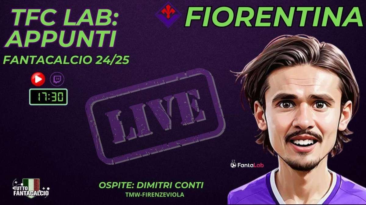 TWITCH - TFC Lab: la Fiorentina di Palladino e il Cagliari di Nicola