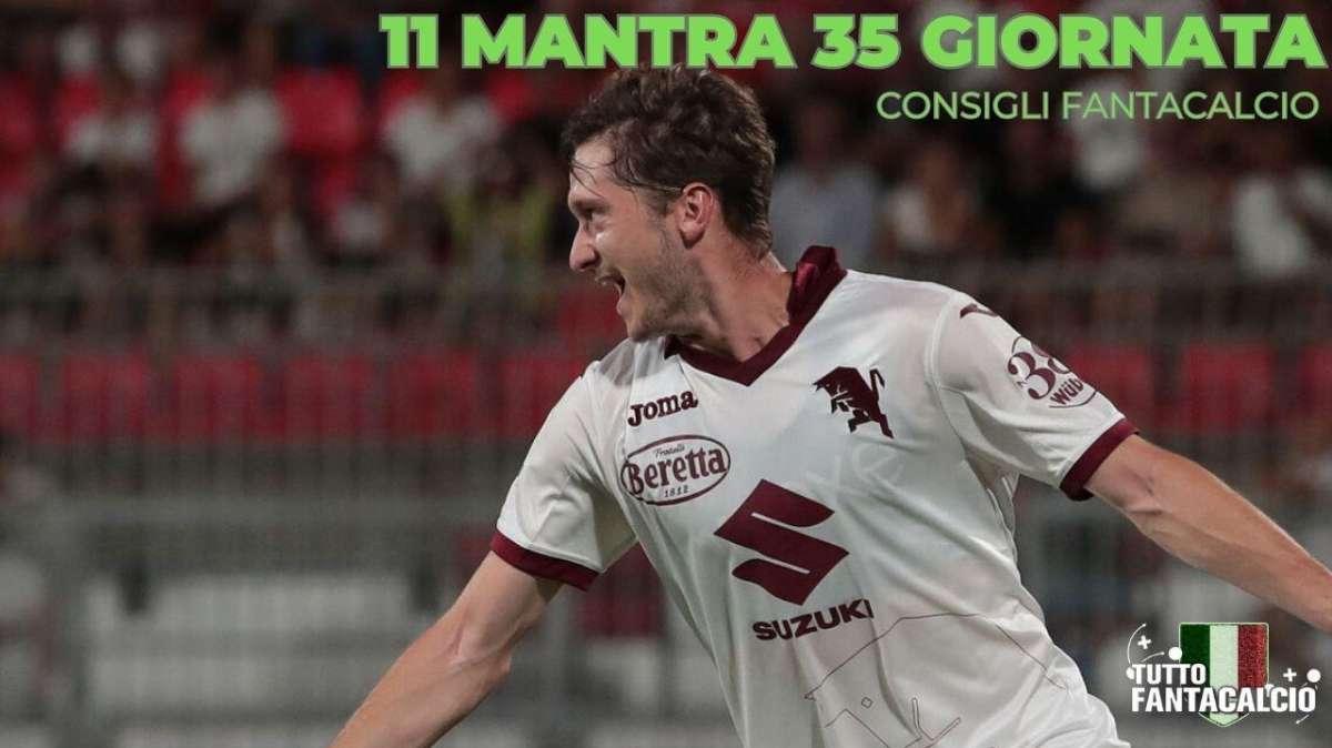 Fantacalcio, 35^ giornata: 11 consigliati in modalità mantra