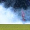 Caos allo stadio Veneziani: invasione di campo e partita sospesa tra Monopoli e Foggia