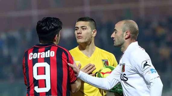 Foggia, a Messina due assenti per squalifica 