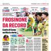Il Corriere dello Sport celebra il Frosinone: l'analisi del record e il trionfo sul Como