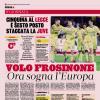 Rassegna stampa: Gazzetta, Corriere e Tuttosport celebrano il Frosinone dei record