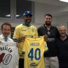 Udonis Haslem in visita al Frosinone Calcio: la leggenda NBA allo Stirpe