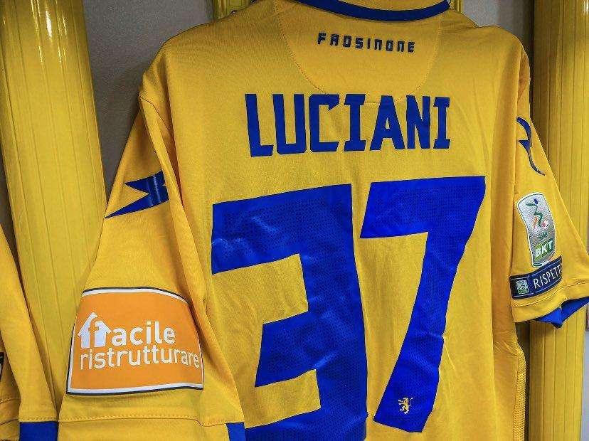Frosinone, dopo un anno difficile per Luciani la gioia dell'esordio in B