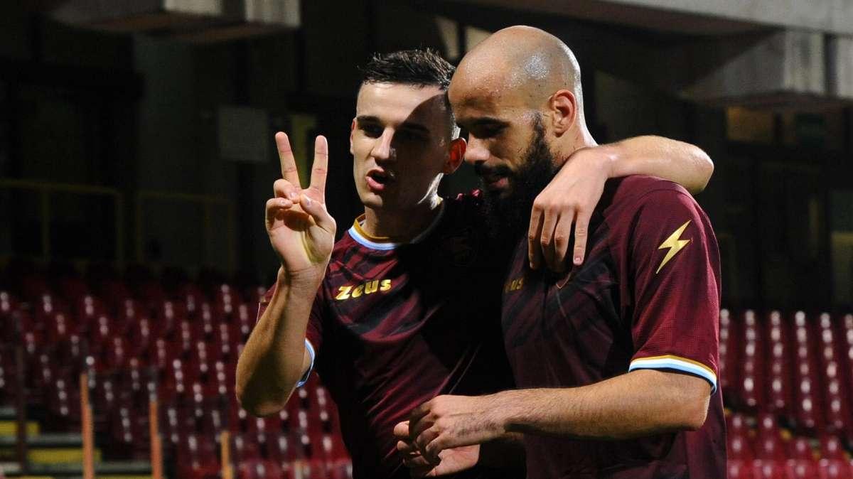Djuric e Kupisz portano la Salernitana al primo posto
