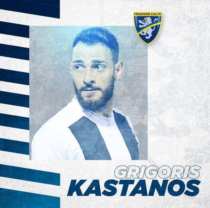 Ufficiale - Kastanos ha firmato con il Frosinone Calcio, la società giallazzurra lo accoglie sui Social