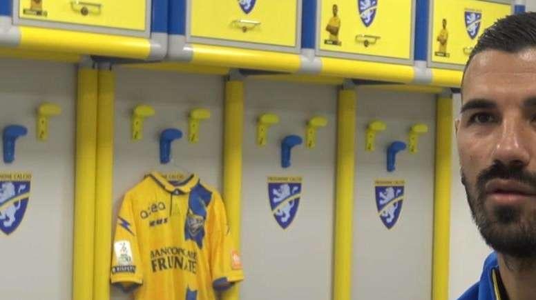 D'Elia: "Ho avuto sempre stima del Frosinone, mi ha colpito lo spirito dei tifosi"
