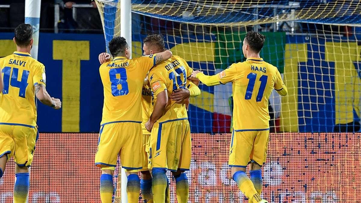 Frosinone-Spezia: i bookies la vedono cosi