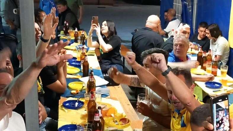 Frosinone, tra i tifosi continuano i festeggiamenti per la Serie A 