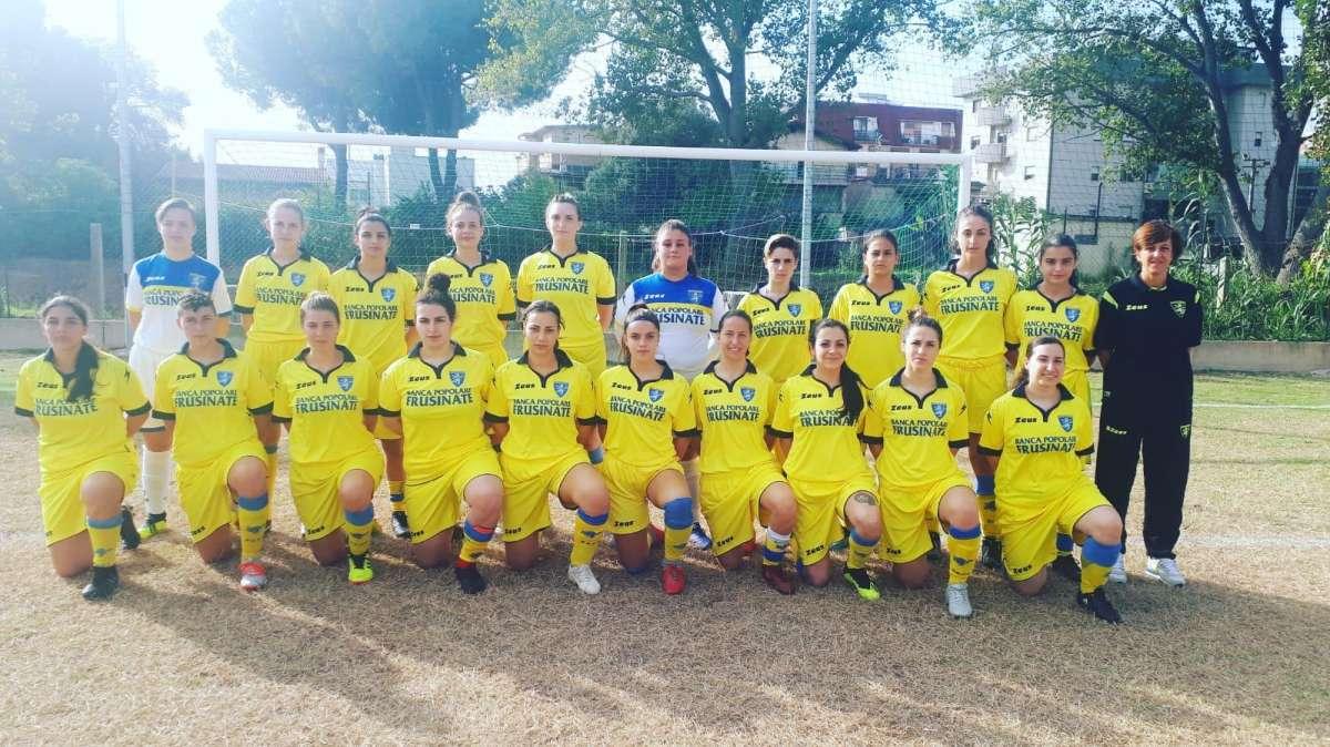 FROSINONE FEMMINILE SENZA FRENI, 11-0 ALLA VIS SORA